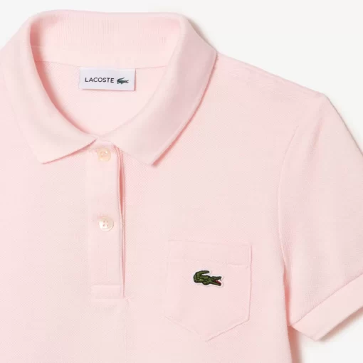 Lacoste Girl Clothing-Girl'S Polo-Style Cotton Dress