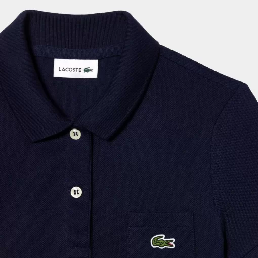 Lacoste Girl Clothing-Girl'S Polo-Style Cotton Dress