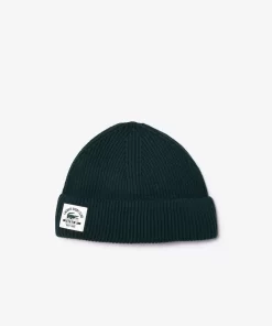 Lacoste Golf-Golf Beanie With Wind Protection