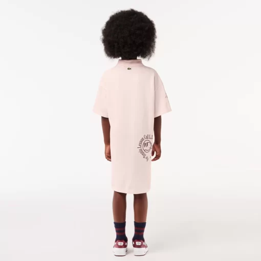 Lacoste Girl Clothing-Graphic Print Cotton Dress