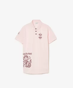 Lacoste Girl Clothing-Graphic Print Cotton Dress