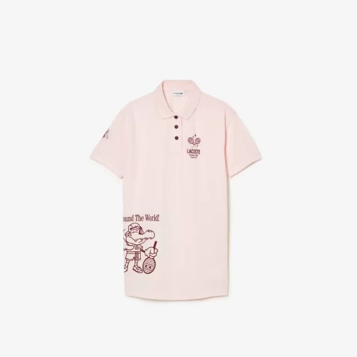 Lacoste Girl Clothing-Graphic Print Cotton Dress