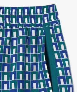 Lacoste Trousers & Shorts-Graphic Print Short Draped Bermuda Shorts