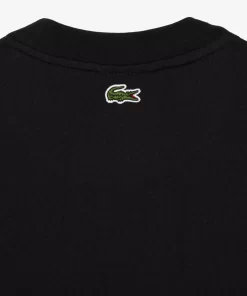 Lacoste T-Shirts-Heavy Cotton Jersey Multi Badge T-Shirt