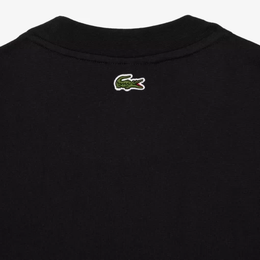 Lacoste T-Shirts-Heavy Cotton Jersey Multi Badge T-Shirt