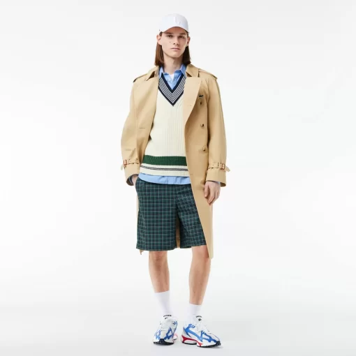 Lacoste Knitwear-Heavy Knit Badge Tennis Sweater