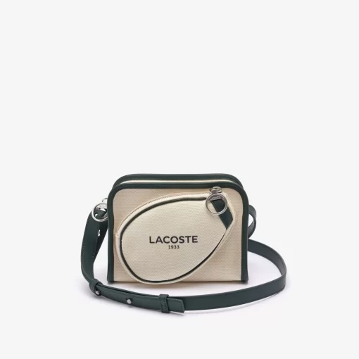 Lacoste Cross Body-Heritage Canvas Tennis Style Textile Shoulder Bag