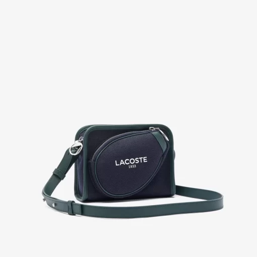 Lacoste Cross Body-Heritage Canvas Tennis Style Textile Shoulder Bag