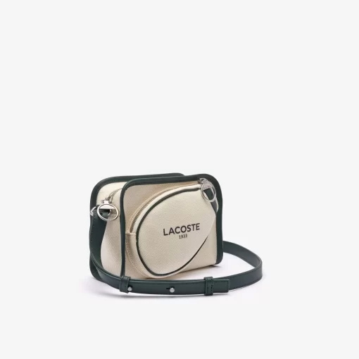 Lacoste Cross Body-Heritage Canvas Tennis Style Textile Shoulder Bag