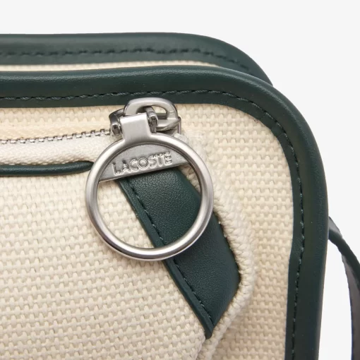 Lacoste Cross Body-Heritage Canvas Tennis Style Textile Shoulder Bag