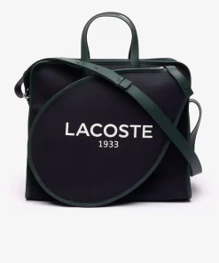 Lacoste Bags-Heritage Canvas Textile Tennis Bag With Racket Case