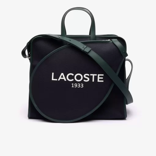 Lacoste Bags-Heritage Canvas Textile Tennis Bag With Racket Case