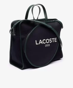 Lacoste Bags-Heritage Canvas Textile Tennis Bag With Racket Case