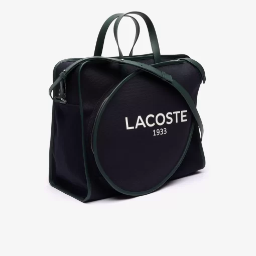 Lacoste Bags-Heritage Canvas Textile Tennis Bag With Racket Case