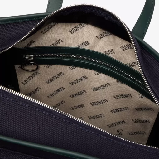 Lacoste Bags-Heritage Canvas Textile Tennis Bag With Racket Case