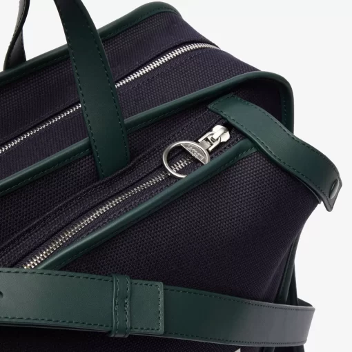 Lacoste Bags-Heritage Canvas Textile Tennis Bag With Racket Case