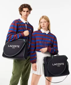 Lacoste Bags-Heritage Canvas Textile Tennis Bag With Racket Case