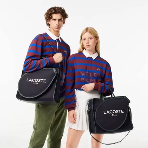 Lacoste Bags-Heritage Canvas Textile Tennis Bag With Racket Case