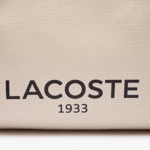 Lacoste Bags-Heritage Cotton Canvas Tote S