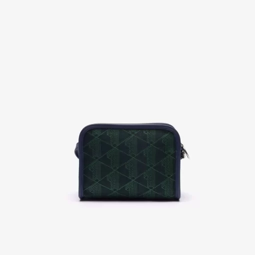 Lacoste Cross Body-Heritage Jacquard Monogram Shoulder Bag