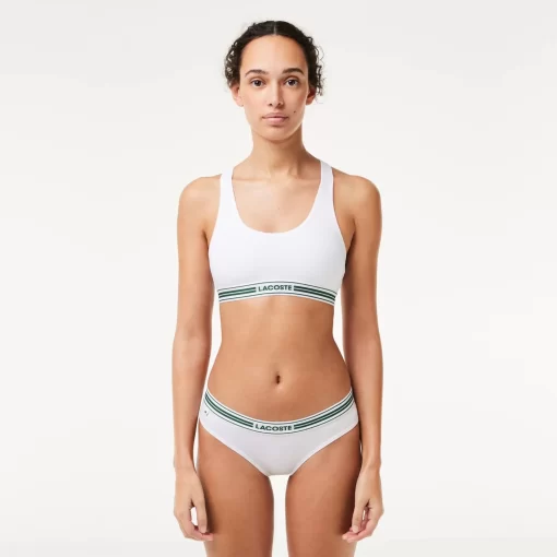 Lacoste Underwear & Loungewear-Heritage Racer Back Bralette