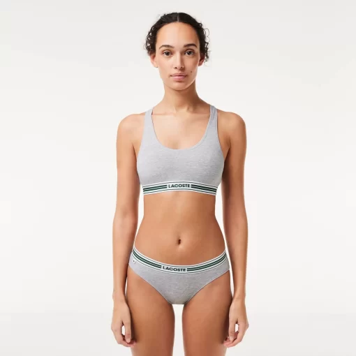 Lacoste Underwear & Loungewear-Heritage Racer Back Bralette