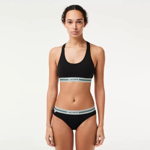 Lacoste Underwear & Loungewear-Heritage Racer Back Bralette