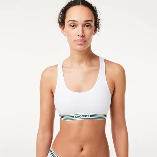 Lacoste Underwear & Loungewear-Heritage Racer Back Bralette