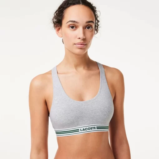 Lacoste Underwear & Loungewear-Heritage Racer Back Bralette