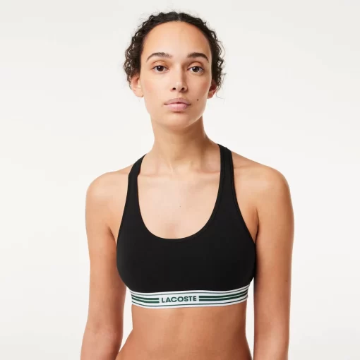 Lacoste Underwear & Loungewear-Heritage Racer Back Bralette