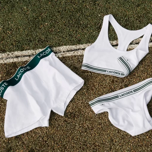 Lacoste Underwear & Loungewear-Heritage Racer Back Bralette