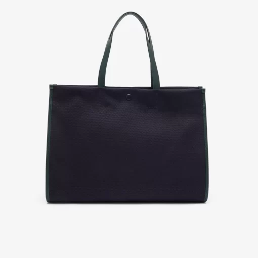 Lacoste Bags-Hertiage Canvas Cotton Tote Bag