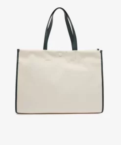 Lacoste Bags-Hertiage Canvas Cotton Tote Bag