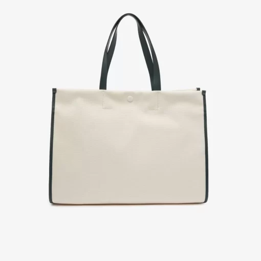 Lacoste Bags-Hertiage Canvas Cotton Tote Bag