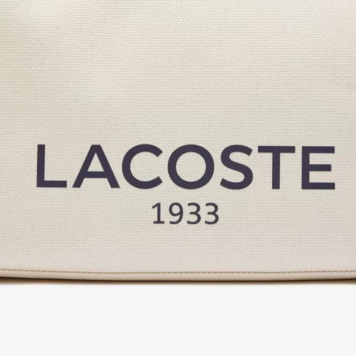 Lacoste Bags-Hertiage Canvas Cotton Tote Bag