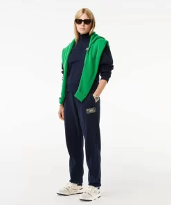 Lacoste Sweatshirts-High Neck Zipped Fleece Jogger Sweatshirt