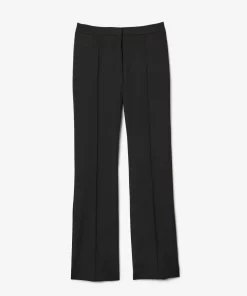 Lacoste Trousers & Shorts-High Waist, Flared Cut Dress Pants