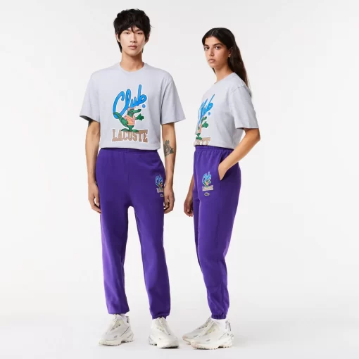 Lacoste Trousers & Shorts-Iconic Print Jogger Track Pants