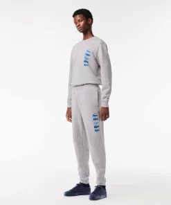 Lacoste Tracksuits-Iconic Print Jogger Track Pants