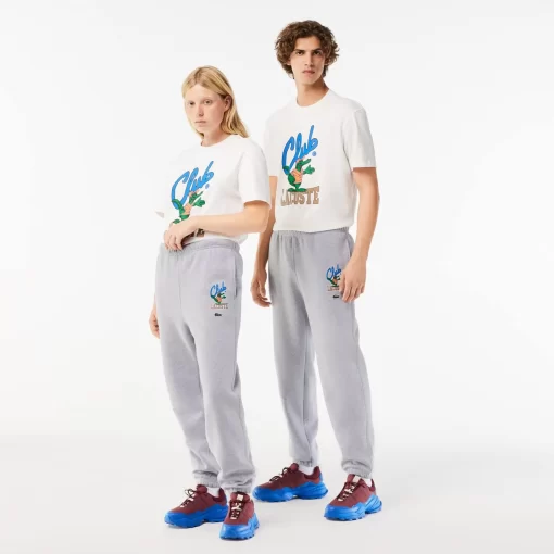 Lacoste Trousers & Shorts-Iconic Print Jogger Track Pants