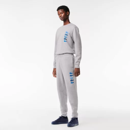 Lacoste Tracksuits-Iconic Print Jogger Track Pants