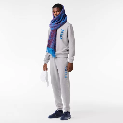 Lacoste Tracksuits-Iconic Print Jogger Track Pants