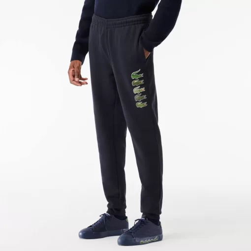 Lacoste Trousers & Shorts-Iconic Print Jogger Track Pants