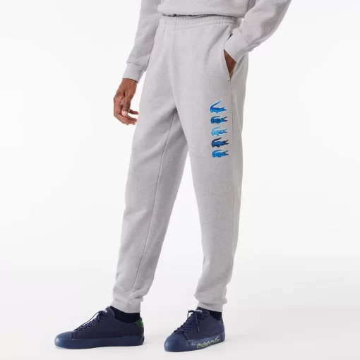 Lacoste Tracksuits-Iconic Print Jogger Track Pants