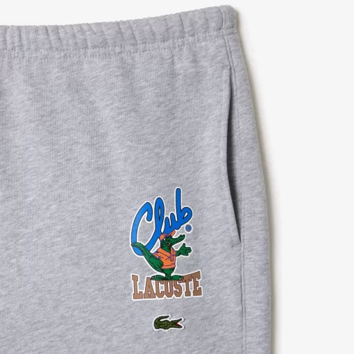 Lacoste Trousers & Shorts-Iconic Print Jogger Track Pants