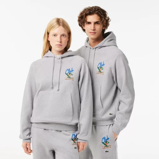 Lacoste Sweatshirts-Iconic Print Loose Fit Jogger Sweatshirt