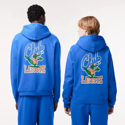 Lacoste Sweatshirts-Iconic Print Loose Fit Jogger Sweatshirt