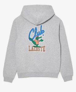 Lacoste Sweatshirts-Iconic Print Loose Fit Jogger Sweatshirt