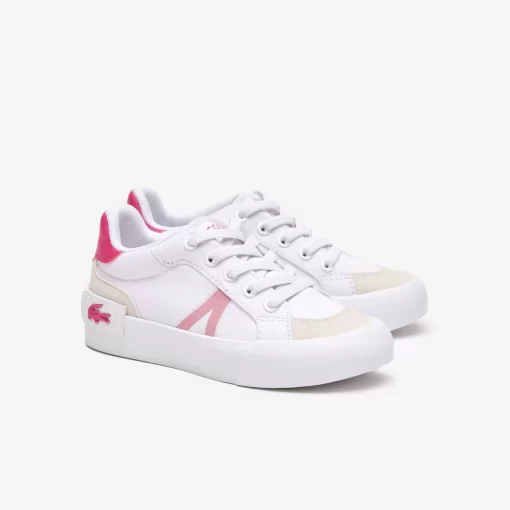 Lacoste Shoes-Infants' L004 Textile Colourblock Trainers