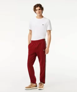 Lacoste Trousers & Shorts-Jacquard Monogrammed Paris Tracksuit Bottoms